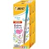Bic Cristal Large Fashion Ball Pen Smoked Barrel 1.6mm Tip 0.6mm Line Assorted Ref 895793 [Pack 20]