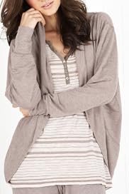 Autograph Weekend Long Sleeve Cocoon Wrap [T37-4487-S]