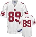 Kevin Boss Jersey: Reebok White Replica #89 New York Giants Jersey