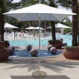 6ft Square Bistro Umbrella Commercial Quality