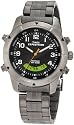Timex Men's Expedition T49826 Silver Stainless-Steel Quartz Watch with Black Dial