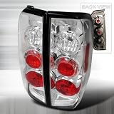 05-09 NISSAN FRONTIER LE SE XE NISMO OFFROAD CHROME TAIL LIGHTS by Spec-D Tuning