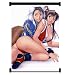 Street Fighter Anime Game Sexy Chun Li and Mai Shiranui Fabric Wall Scroll Poster (16