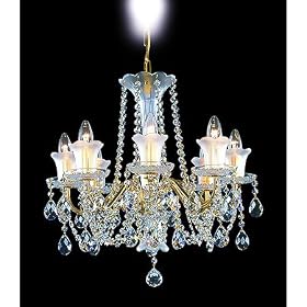 Preciosa Brilliant 8 Light Crystal Chandelier by SmartBargains