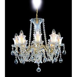 Preciosa Brilliant 8 Light Crystal Chandelier by SmartBargains