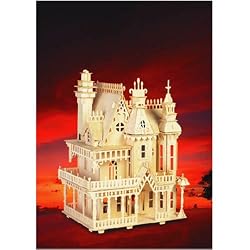 Dolls House Fantasy Villa Woodcraft Construction Kit