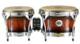 Meinl Free Ride Series Woodcraft Bongos Antique Mahogany Burst