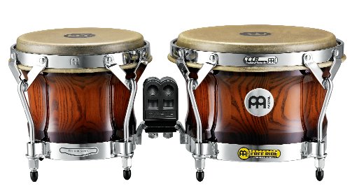 Meinl Free Ride Series Woodcraft Bongos Antique Mahogany Burst