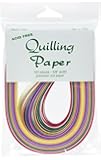 Lake City 3/8-Inch Craft Quilling Paper 100-Pack, 25 Colors