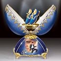 Elvis Presley Blue Suede Shoes Collectible Musical Egg