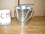 Galvanized Bucket w/ handle 1 qt