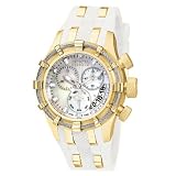Invicta Women's 6948 Reserve Collection Bolt Chronograph White Polyurethane Watch