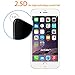 iPhone 6 Screen Protector,iPhone 6S Screen Protector,JanCalm [Anti-spy Privacy] Anti Fingerprint/Scratch - Clarity 99% Touch-Screen Accurate/Shatterproof [Tempered Glass] for iPhone 6/6S