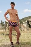 Bruno Banani Alliance Anthracite Balls Print Short