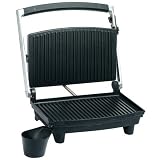 Maxi-Matic EPN-501 Elite Cuisine Electric Panini Grill with Non-Stick, Silver