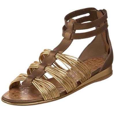 ... : Ted Baker Women's Ciccine Flat Gladiator Sandal,Gold,6 M US: Shoes ... : Ted Baker Women's Ciccine Flat Gladiator Sandal,Gold,6 M US: Shoes