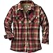 Legendary Whitetails Women's Open Country Shirt Jacket Mapleleaf Plaid Large