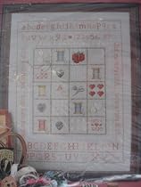 "The Needleworker's Sampler" Counted Cross-Stitch Kit