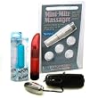 Pipedream Products Waterproof Neon Love Touch Blue Bullet Vibrator Adult Sex Toy Kit