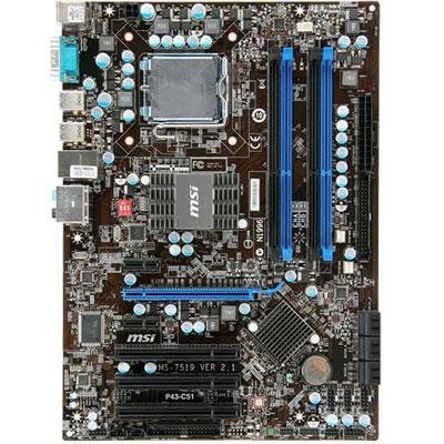 MSI ATX Motherboard P43-C51