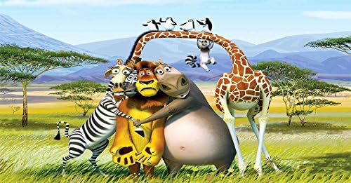 Awesome Madagascar Poster. Super High Quality (24 x 18)