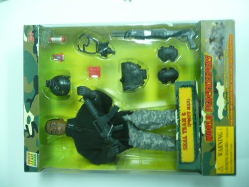 World Peacekeepers Power Team Elite Seal Team 6 (Breacher) African American Version