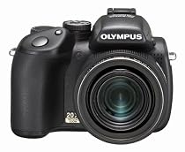 Olympus SP-570UZ 10MP Digital Camera with 20x Optical Dual Image Stabilized Zoom