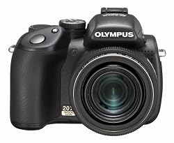 Olympus SP-570UZ 10MP Digital Camera with 20x Optical Dual Image Stabilized Zoom