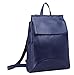 HESHE Leather Backpack for Women Fashion Convertible Backpack Purse Designer Handbags Anti Theft Rucksack for Travel