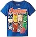 Marvel Little Boys' Toddler Avengers Short Sleeve T Shirt, Blue, 3T