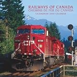 Railways of Canada/Chemins de fer du Canada 2009 Square Wall Calendar