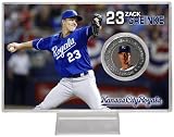 Highland Mint MLB Kansas City Royals Zach Grienke Silver Coin Card