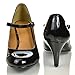 Classic Mary Jane Round Toe Dress Patentmp, New Women Shoe Size by Sully's
