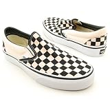 VANS Classic Slip On Casual Skate Shoes Beige Khaki Tan Mens