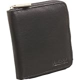 Kenneth Cole Reaction Business and Luggage Full Grain Cowhide Zip-Around Wallet In Keepsake Valet Tray
