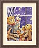 Teddy Bear Storytime Framed Art Print by Jerianne van Dijk,18.3 in. x 22.3 in. Framed