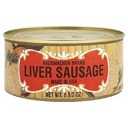 Geier's Liver Sausage, 6.5-Ounce Tins (Pack of 6)