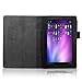 Infiland Folio Case for Alldaymall A88X 7'' Tablet, PU Leather Slim Stand Case Cover for Alldaymall A88X / Alldaymall A88S / Alldaymall A88 7-inch Quad Core Google Android 4.4 KitKat Tablet, Black