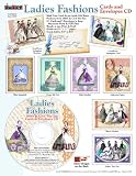 ScrapSMART - Ladies Fashions Cards & Envelopes: Software Collection - Microsoft Word, Jpg, and PDF files (CARDLF124)
