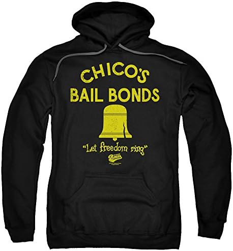 Bad News Bears Baseball Sports Comedy Chico's Bail Bonds Adult Pull-Over Hoodie