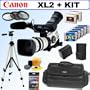 Canon XL2 3CCD MiniDV Camcorder + Professional Deluxe Accessory Kit