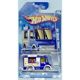 Hot Wheels 2009-113 190 HW CITY Works 07 10 ICE Cream Truck Snow Flake Card 1:64 Scale