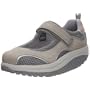 Skechers Women's Shape Ups - Sleek Fit Fitness Mary Jane Sneaker,Stone/Silver,7.5 M US