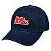Ole Miss Rebels Enzyme Washed Adjustable Hat - Navy