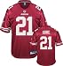 Frank Gore Jersey: Reebok White Replica #21 San Francisco 49ers Jersey - Large