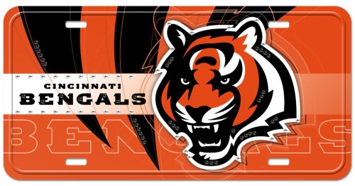 Cincinnati Bengals Street Flair Plate