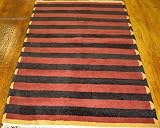4x6 Red Hand Knotted Wool Tibet Rug 4x6 Red Hand Knotted Wool Tibet Rug