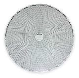 Chart, 8 In, -20 to +120, 24 Hr, Pk 60 Dickson C415