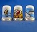 Porcelain China Collectable Thimbles - Set of Three Stitching