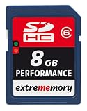 Produkt-Bild: Extrememory Secure Digital High Capacity (SDHC) Card 8 GB Speicherkarte